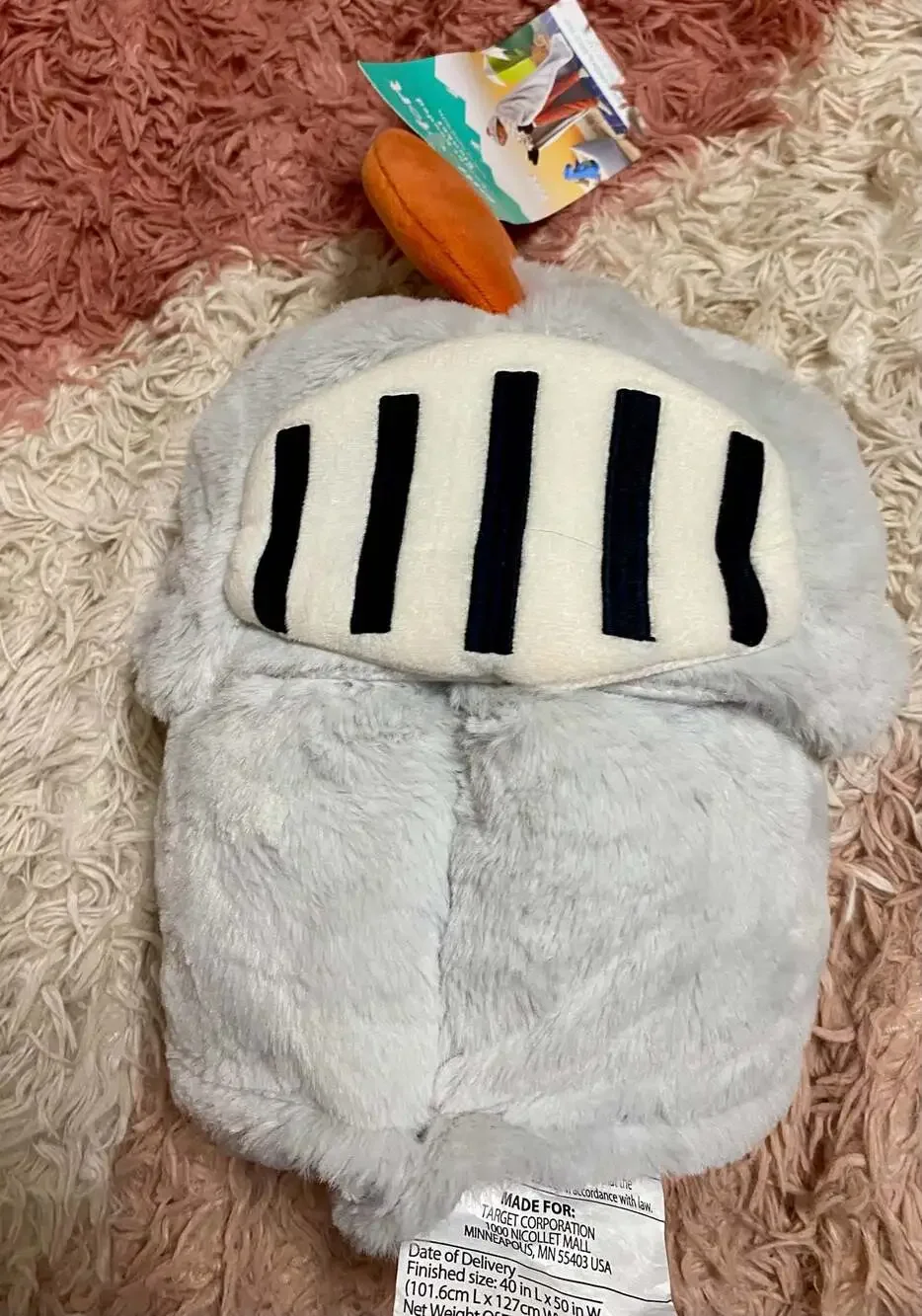 Pillowfort Knight Hooded Blanket with Built-in Hand Mitts